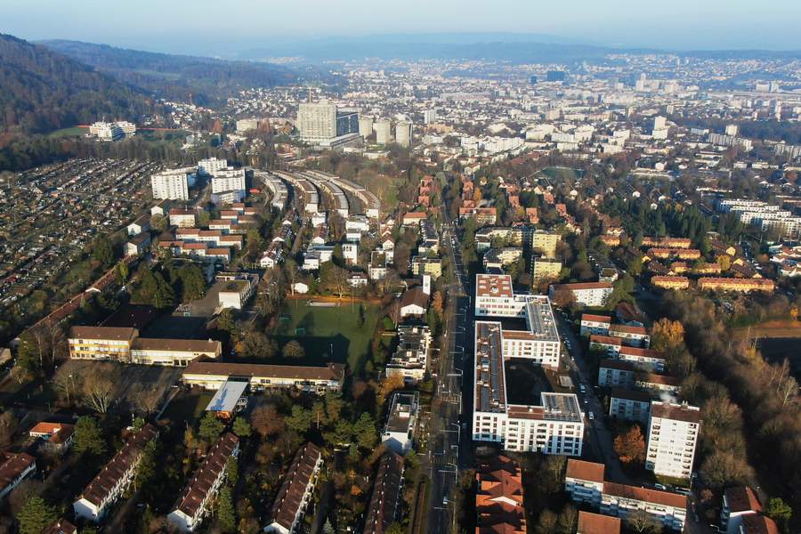 Anergienetz Friesenberg, Zürich | Anex Ingenieure