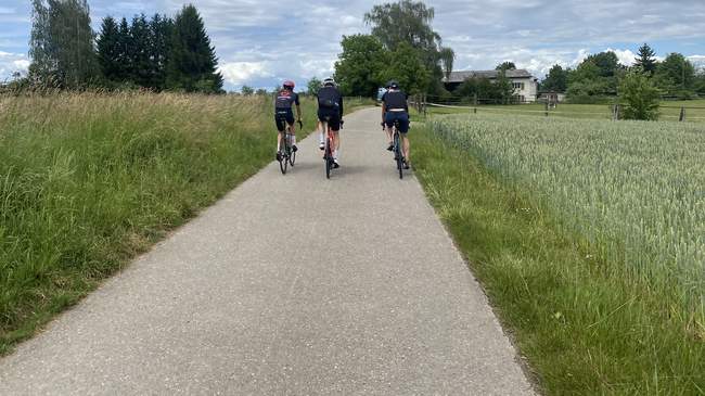 Unterwegs mit Radprofi Fabian Weiss